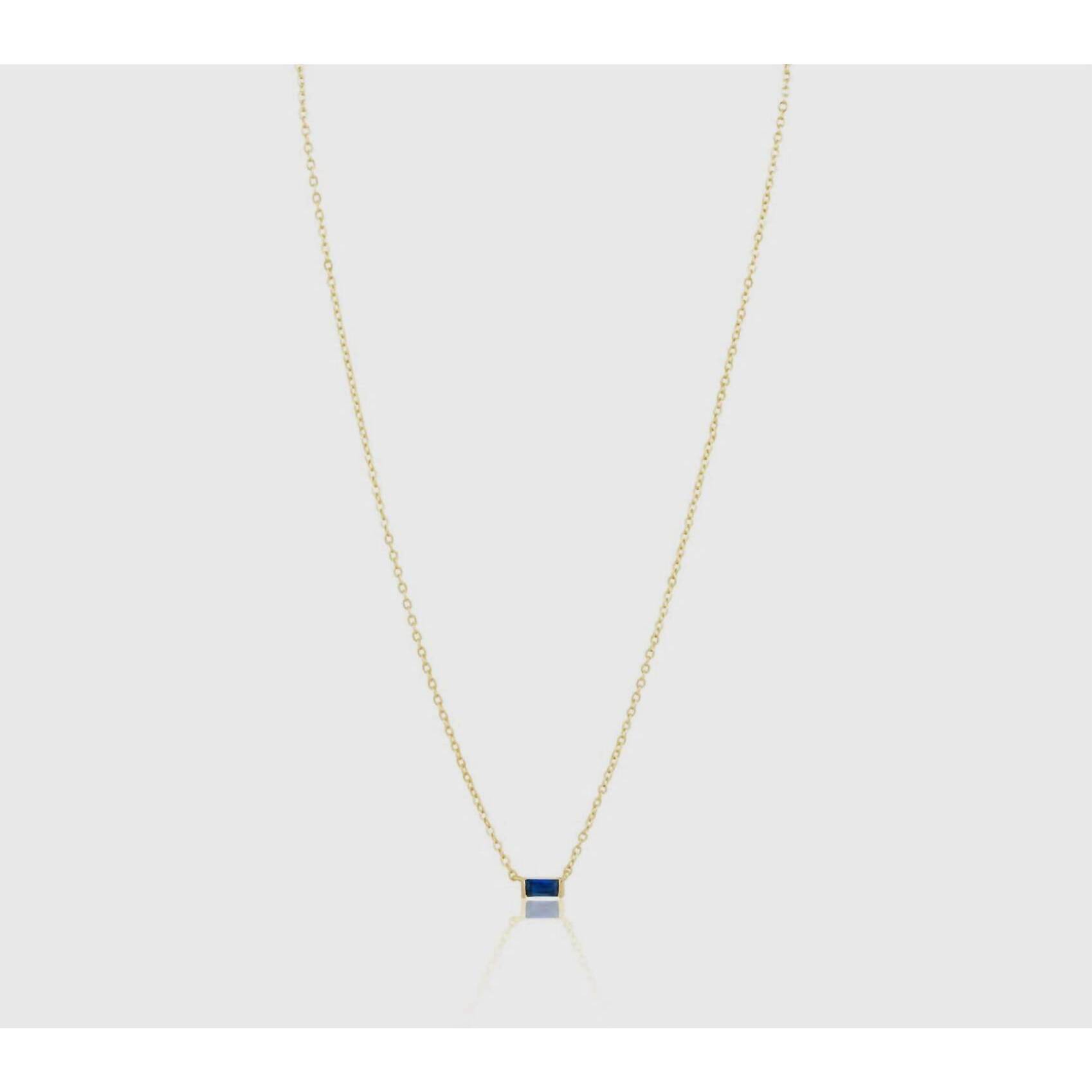 New Sahira Women's Willow Necklace In Sapphire